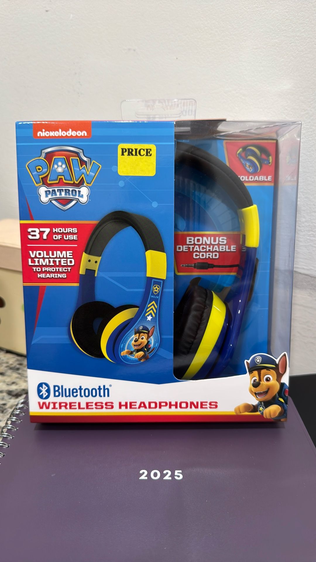 New Paw Patrol Wireless Bluetooth Headphones