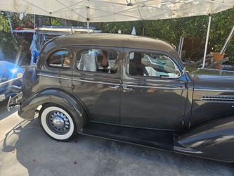 1936 dodge sadan. Gray