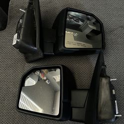 2015-2018 Ford F-150 XL RH & LH Driver Mirrors - OEM FL34-17682