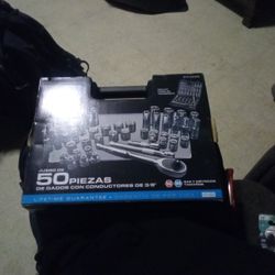 Power Torque 50 Piece  3/8 Socket Set