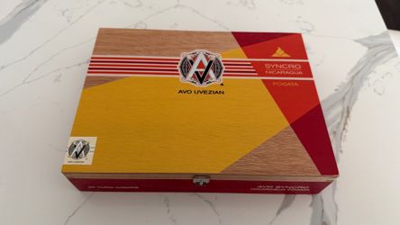 Avo Syncro Nicaragua Fogata Toro, 6 × 54, Box of 20