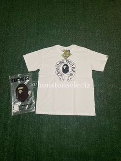 š¤š¤BAPE x Chrome Hearts Horseshoe Ape Head Tee