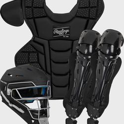 RAWLINGS MACH INTERMEDIATE CATCHER'S GEAR SET 12 - 15 Years old New in Box
