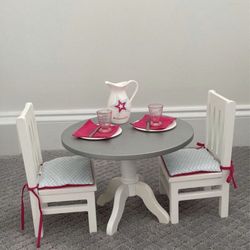 American Girl Doll Dining set