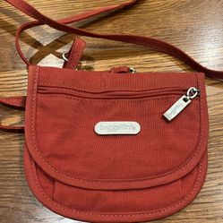 Baggallini Rust orange color Crossbody Bag