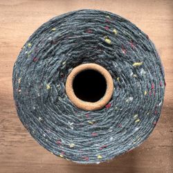 85% Saxon Wool, 15% Polyamide Cone Yarn