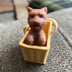 Toto In Basket From Original Dorthy Doll