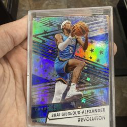 Sga Revolution Panini Basketball Card