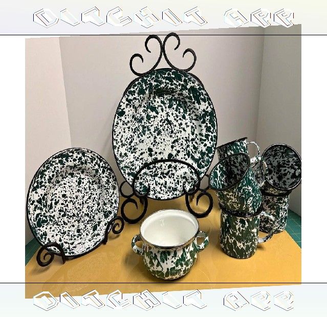 Vintage Dinnerware Sets Classic Treasures with Timeless Style contain summer
