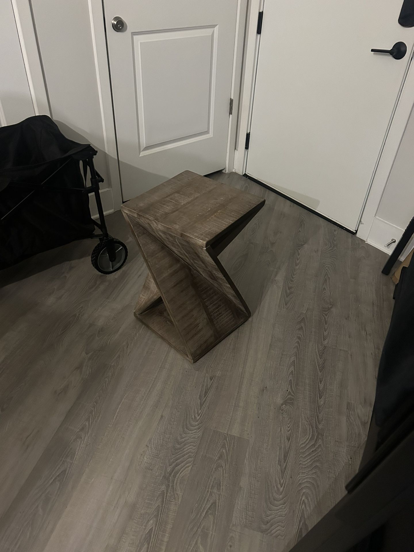 Geometric Accent Table