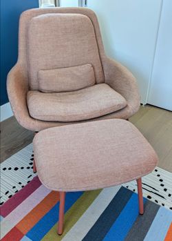 Blu Dot Lounge Chair + Ottoman