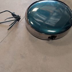 1957 Chevy Step side Spare Tire Cover and Mount