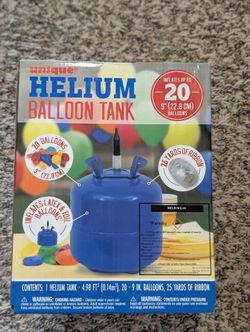 FREE Helium Balloon Tank