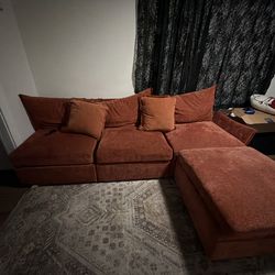 Orange couch