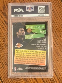 Outlets 2002 topps refractor Coast to Coast Kobe Bryant