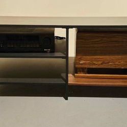 Metal and Wood TV stand/Coffee table