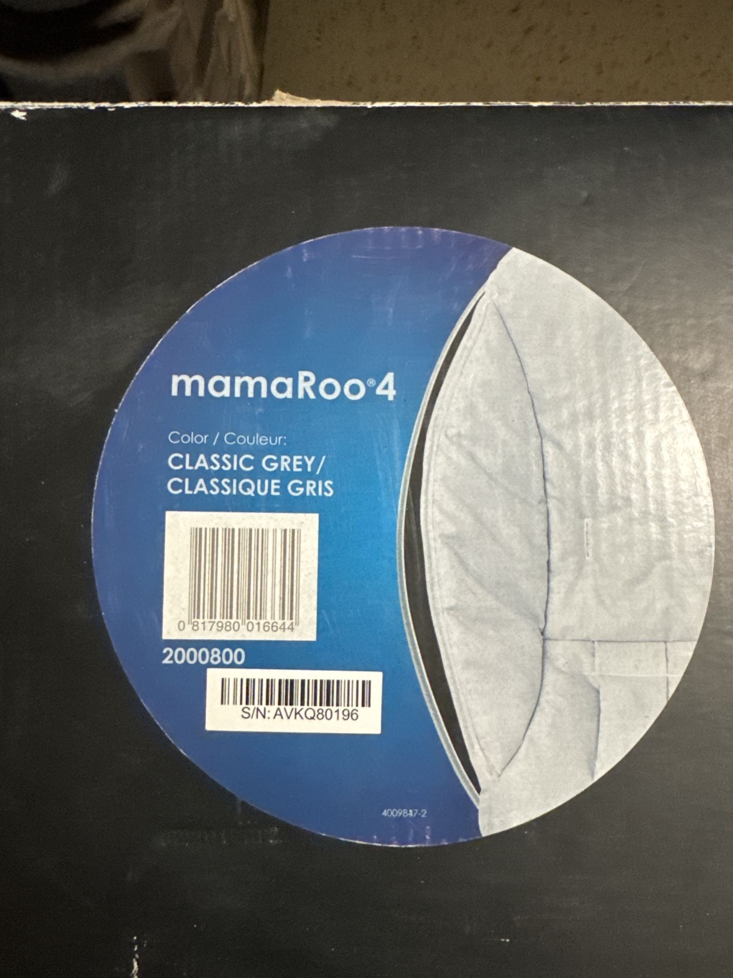 mamaRoo 4 Baby Swing – Classic Grey (Like New)