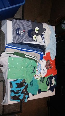 Gently used and brand new- 12 mos