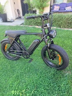 X5 , MACFOX X1 REPLICA Electric Bike for Adults, 748 Peak Ebike, 48V 15AH Removable Battery, Top Speeds 25 MPH, 20" Electric Off-Road Bike