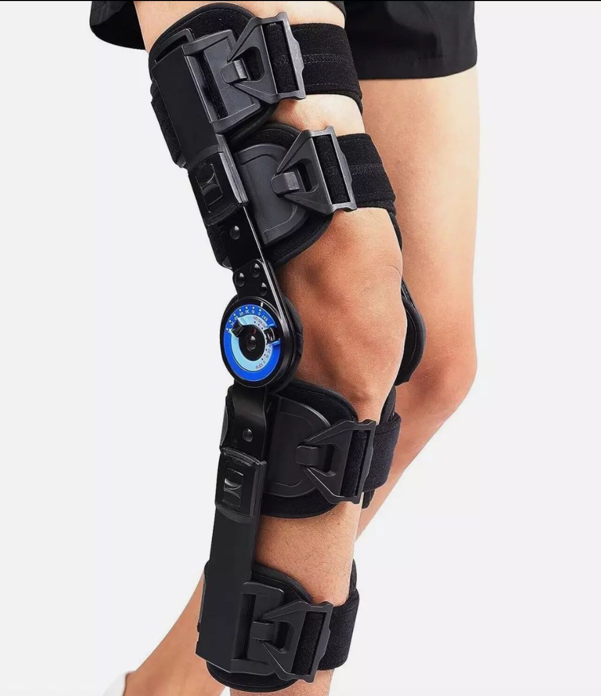 Orthomen Hinged ROM Knee Brace Post Op Knee Brace For Recovery Stabilization