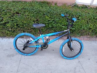 Blue bike