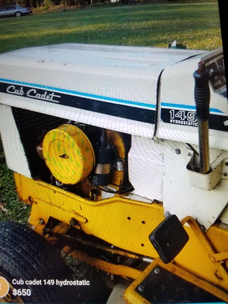 Cub Cadet 149 hydrostatic