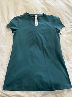 Alo Yoga Teal Short Sleeve T-Shirt
