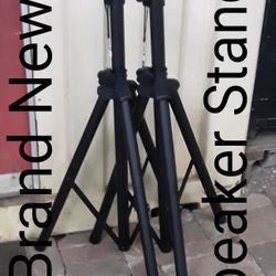 2 Brand New Tripod Speaker Stands 