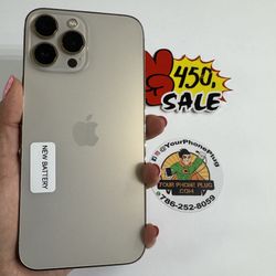 IPHONE  13 PRO MAX  128GB UNLOCKED NEW BATTERY
