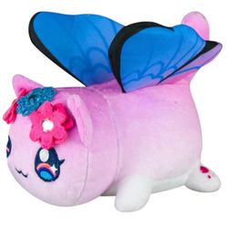 Butterfly Cat Plush Toy Cute Stuffed Animal Pillow Soft Gift for Kids Doll