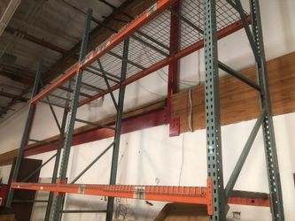 Heavy Duty Warehouse Pallet Racking – 18' Tall x 8' Bays – BUILD YOUR OWN SYSTEM