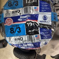 Romex 8/3 125 Ft $280