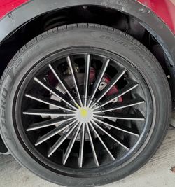 I only have 3 used tires. No rims included.
