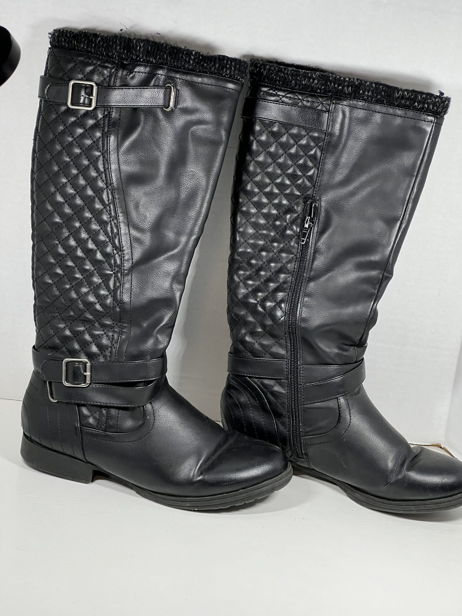Women's Midcalf Boots Size 9 Black