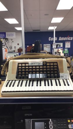 Scandalli Piano Accordion with Case