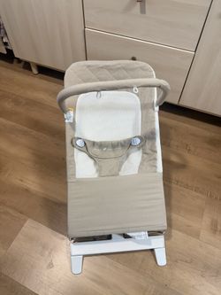 Alpine Organic Baby Bouncer - Organic Oak