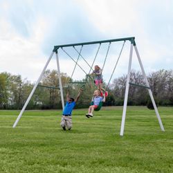 Backyard Discovery Big Brutus Galvanized Steel Swing Set Kit