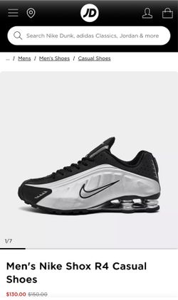 Men's Nike Shox R4 Casual Shoes