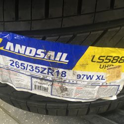 Brand New Tire 265/35R18