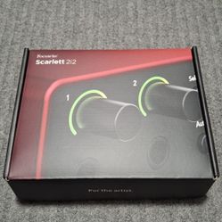 Focusrite Scarlett 2i2 4th Gen Audio Interface
