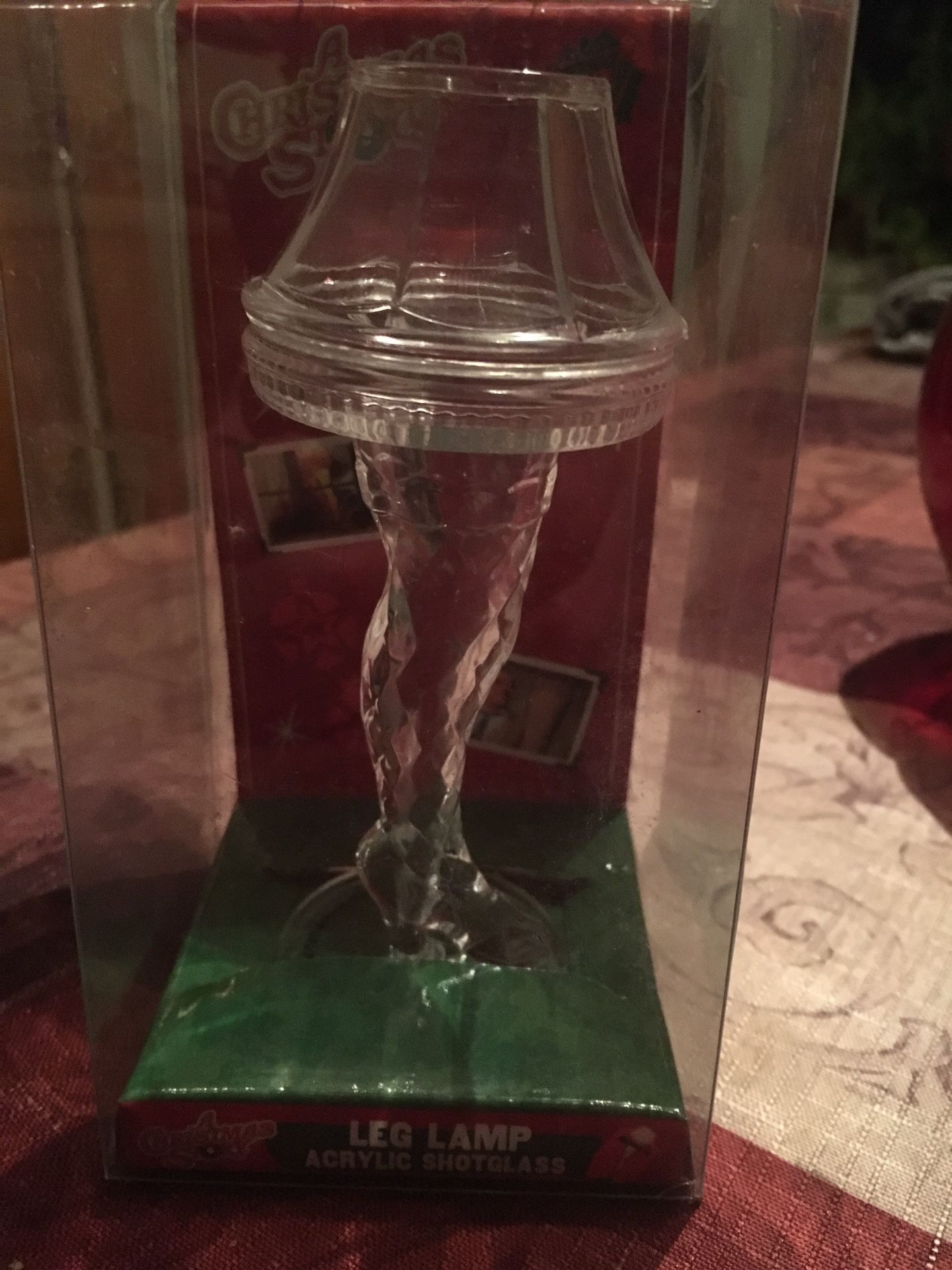 Christmas Story Vintage leg lamp shot glass