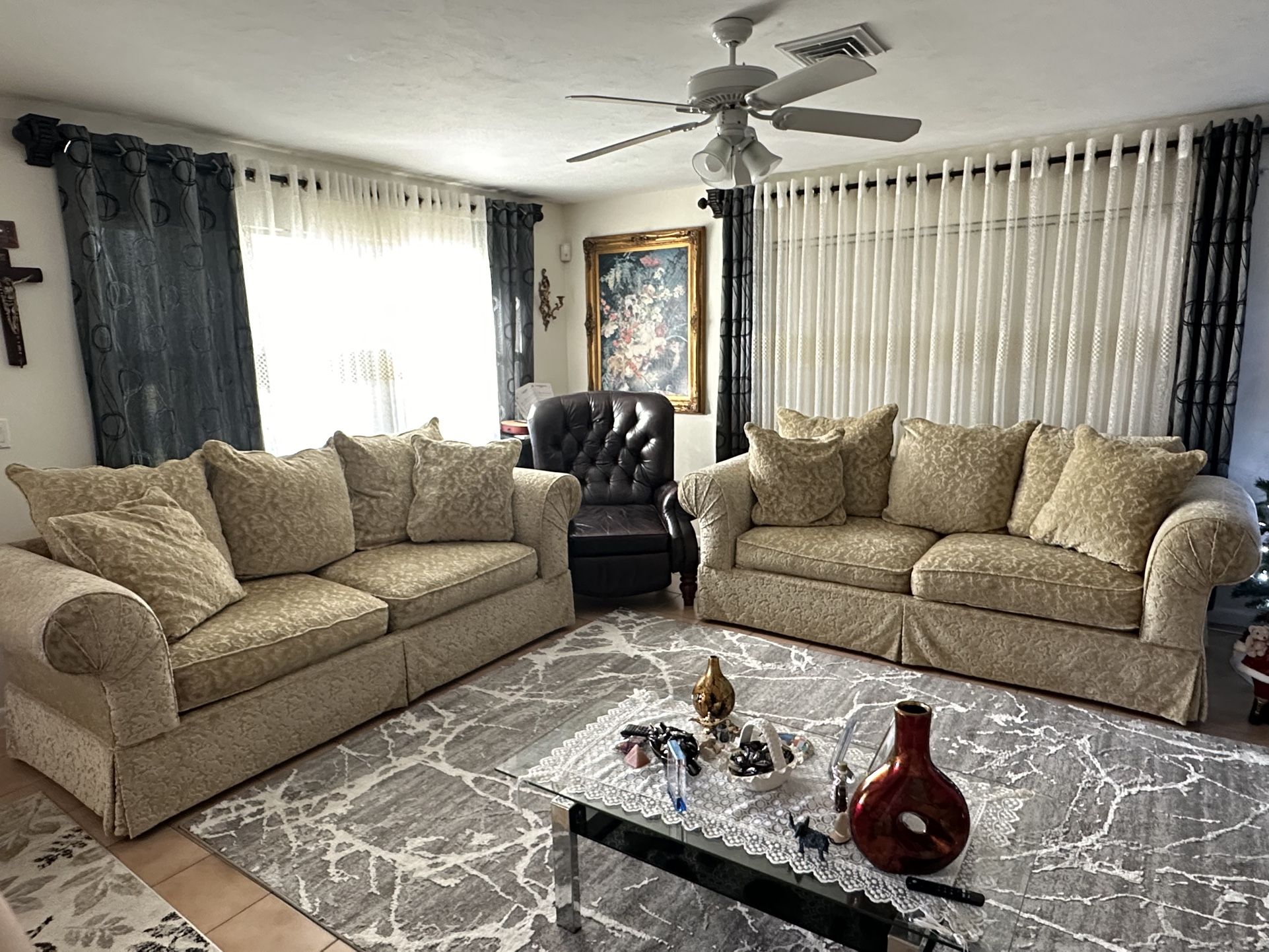 TWO COUCHES FOR SALE IN GREAT CONDITION