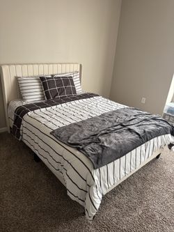 Queen bed and Frame