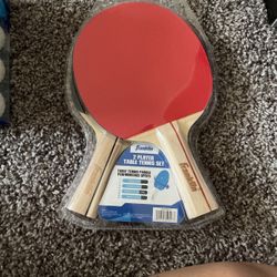 Table Tennis Paddle Set 