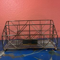 gold Jewelry Holder, Dresser, Room, bathroom, Decor