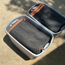 Moving Blankets 3x6 Used Once 