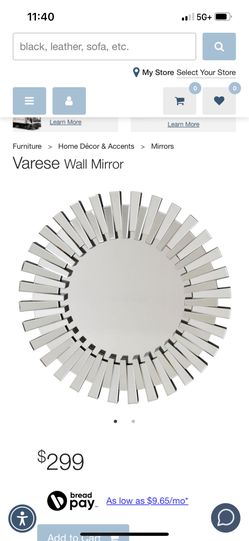 Wall Mirror.