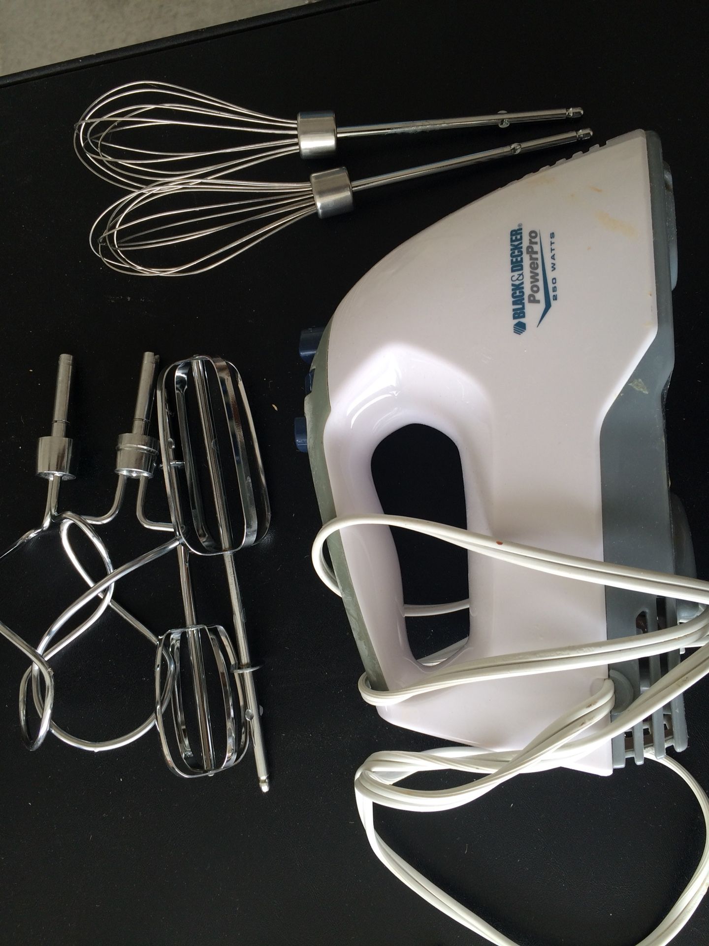 hand mixer $10/iron 5