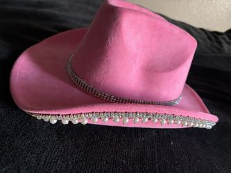 Cowgirl Pink Sparkle Hat