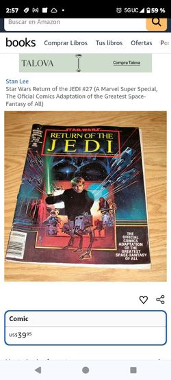 A Marvel súper special Return of the JEDI